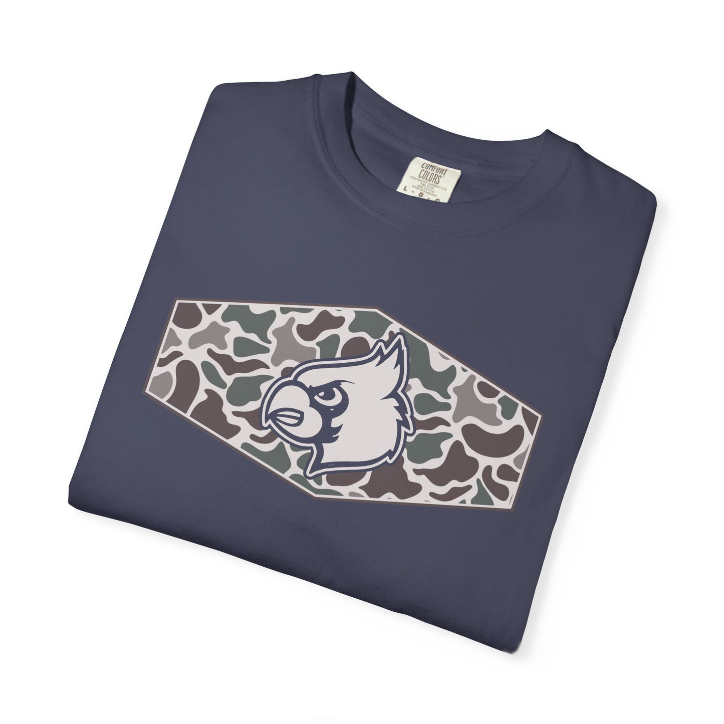 Old School Camo HG Cardinals Inset - Comfort Colors T Shirt