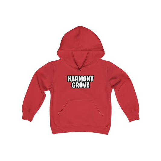 Harmony Grove, Red Feathers Epic Wins - Youth Heavy Blend Hooded Sweatshirt