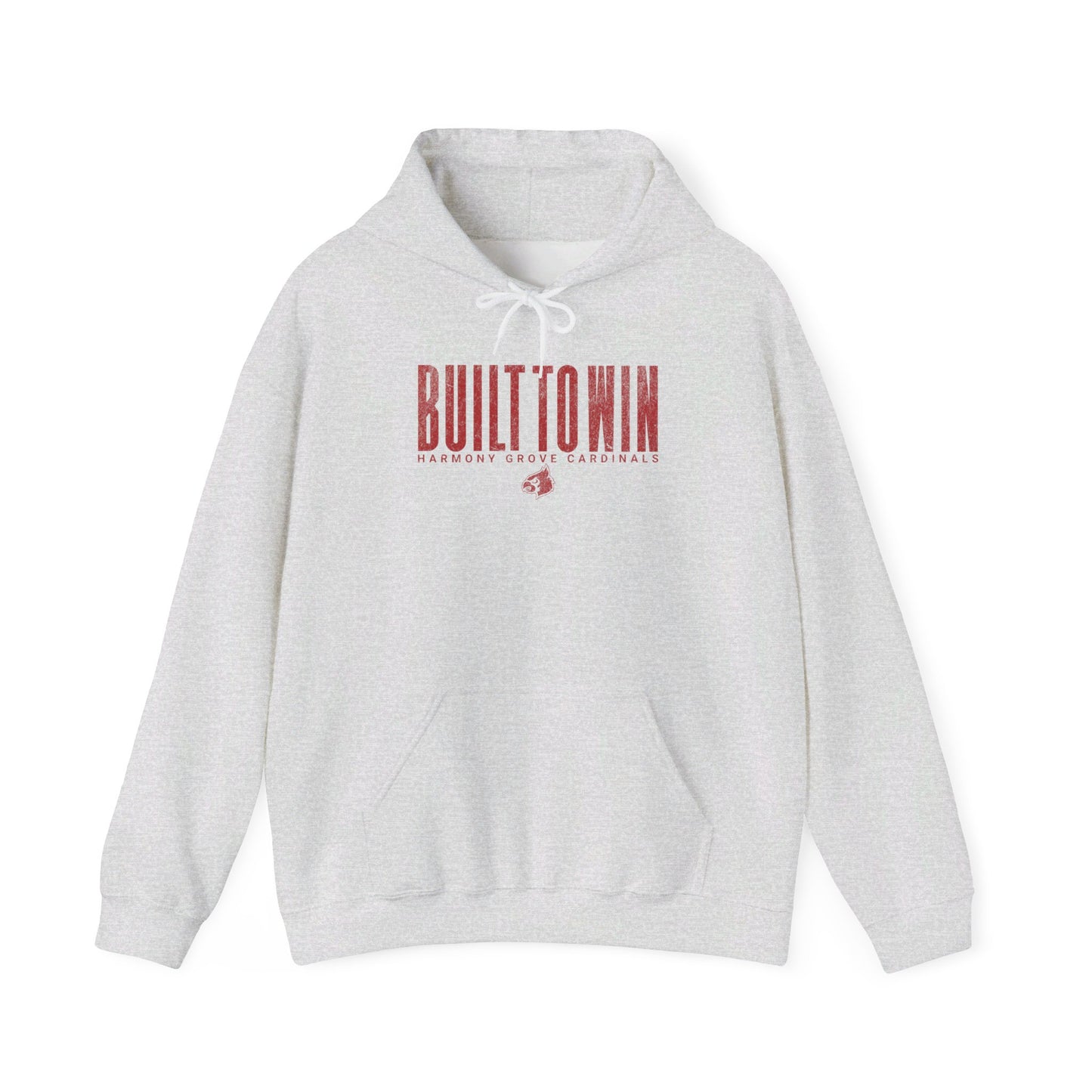 Vintage Built to Win - Unisex Heavy Blend™ Hooded Sweatshirt