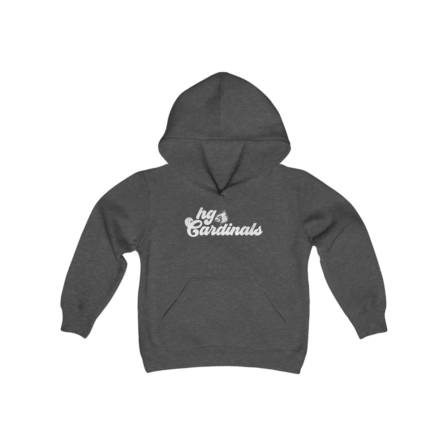 Vintage HG Cardinals - Youth Heavy Blend Hooded Sweatshirt