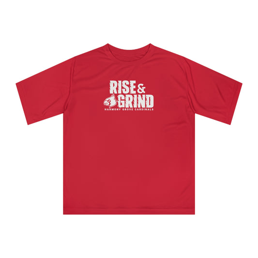 Cardinal Rise and Grind - Unisex Zone Performance T-shirt