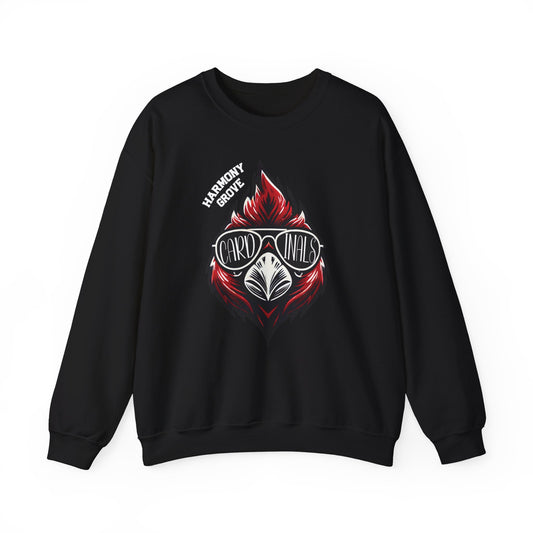 HG Cardinal with Sunglasses - Unisex Heavy Blend™ Crewneck Sweatshirt