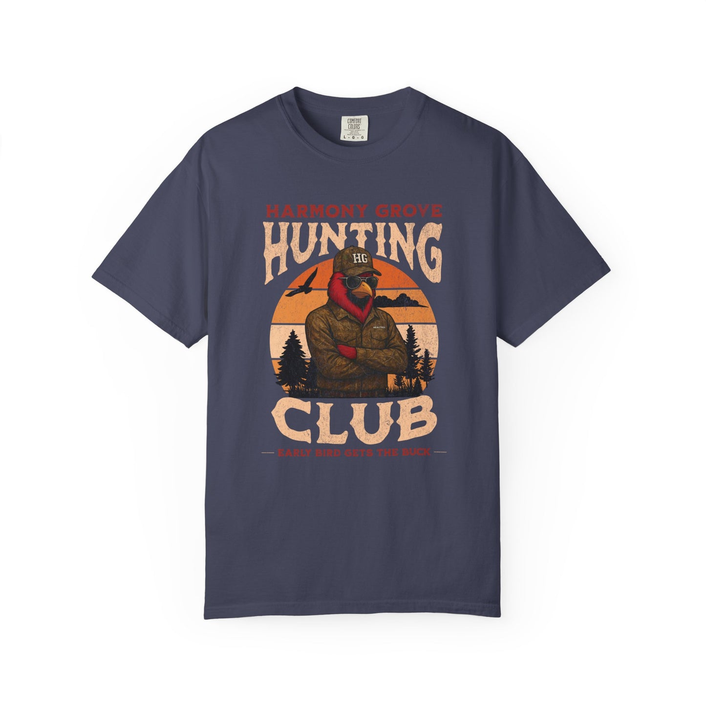 HG Hunting Club Camo - Comfort Colors T Shirt