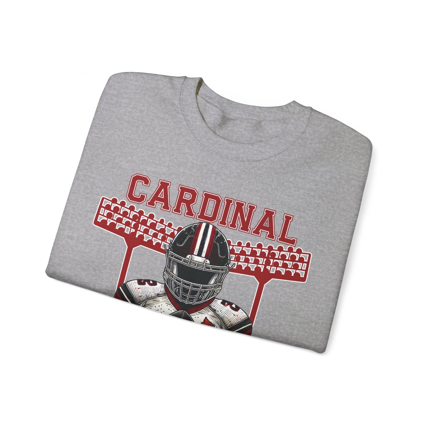 Cardinal Friday Nights Football - Unisex Heavy Blend™ Crewneck Sweatshirt