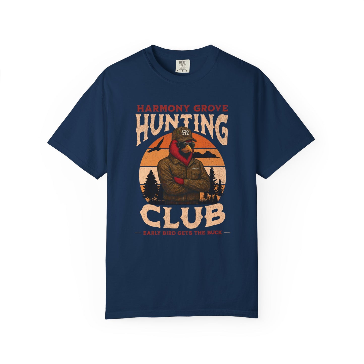 HG Hunting Club Camo - Comfort Colors T Shirt