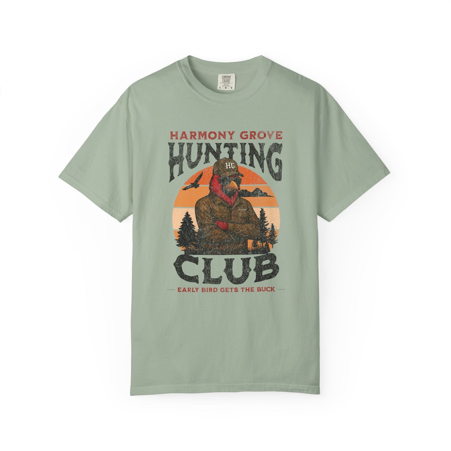 HG Hunting Club Camo - Comfort Colors T Shirt