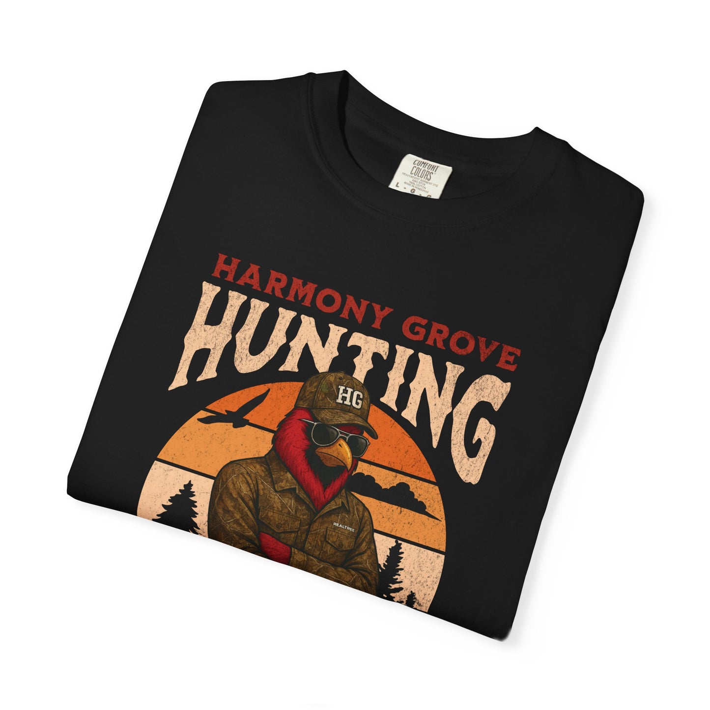 HG Hunting Club Camo - Comfort Colors T Shirt