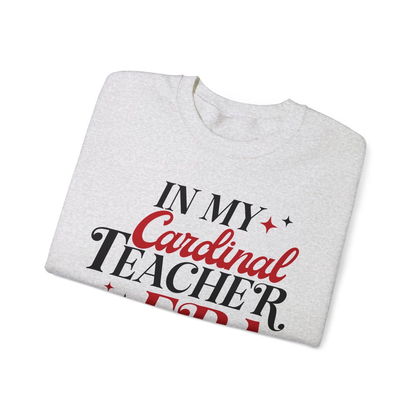 In My Cardinal Teacher Era - Unisex Heavy Blend™ Crewneck Sweatshirt
