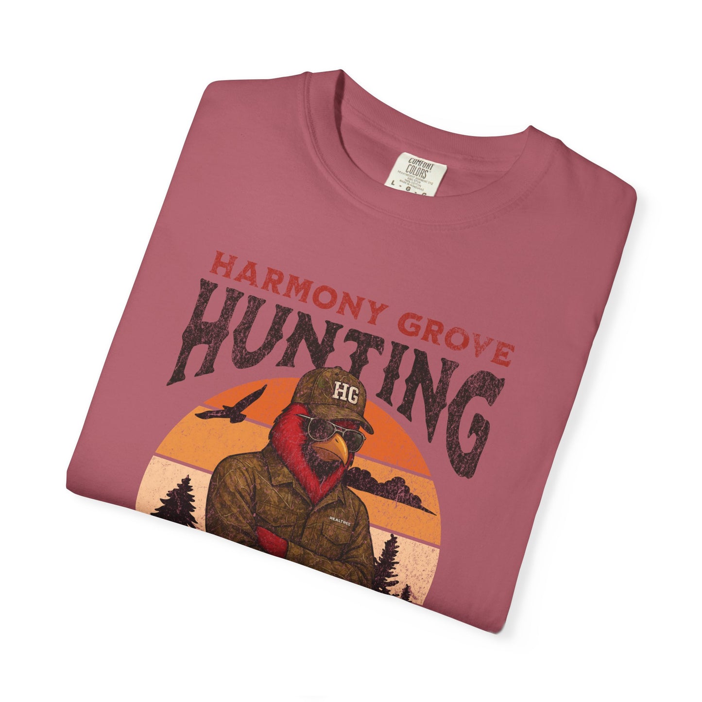 HG Hunting Club Camo - Comfort Colors T Shirt