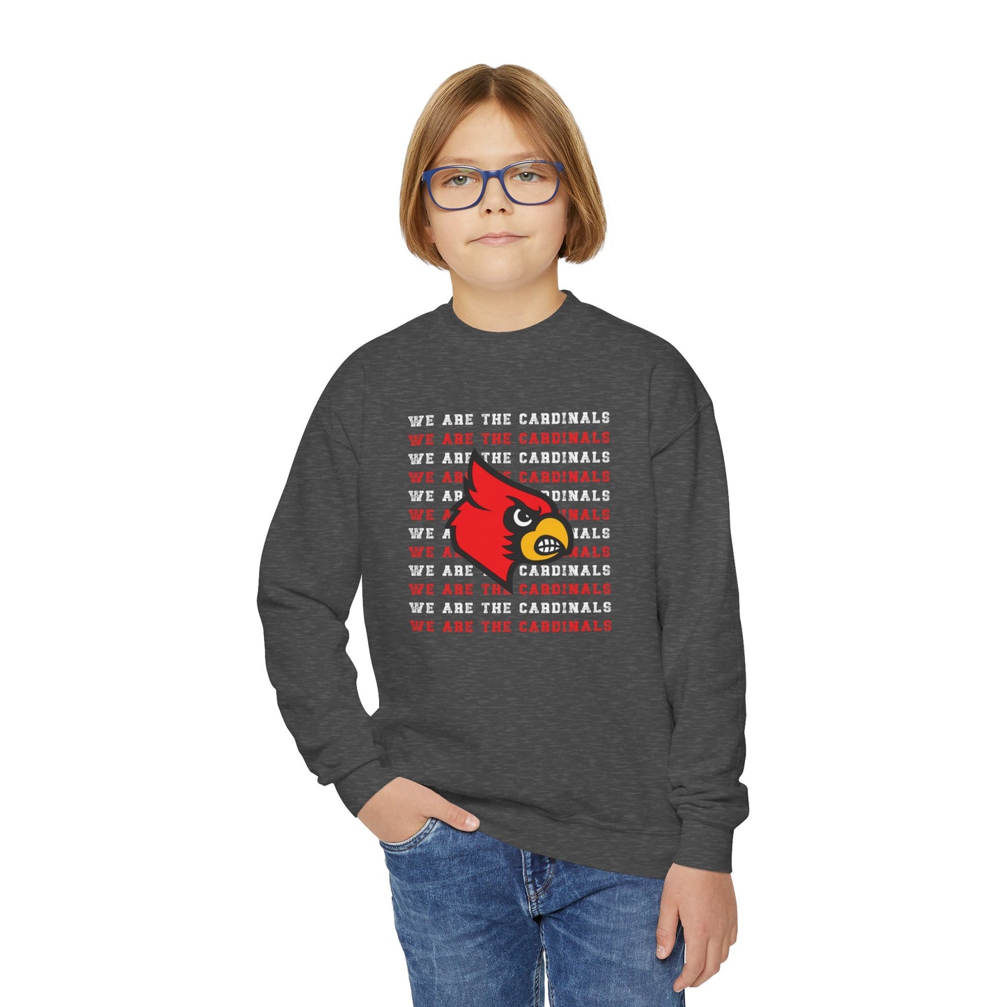 We are the Cardinals - Youth Crew Sweatshirt