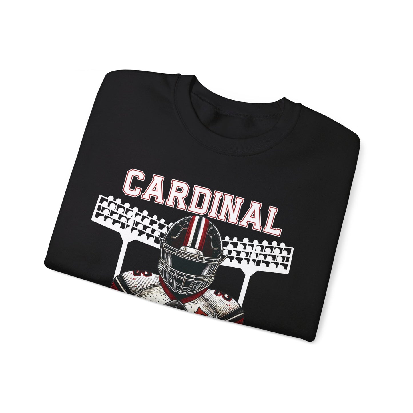 Cardinal Friday Nights Football - Unisex Heavy Blend™ Crewneck Sweatshirt