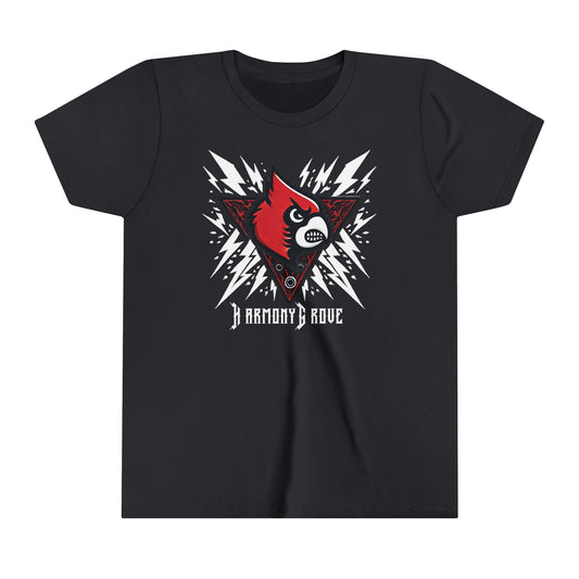 Harmony Grove Cardinals Rock Style - Bella + Canvas Youth Tee