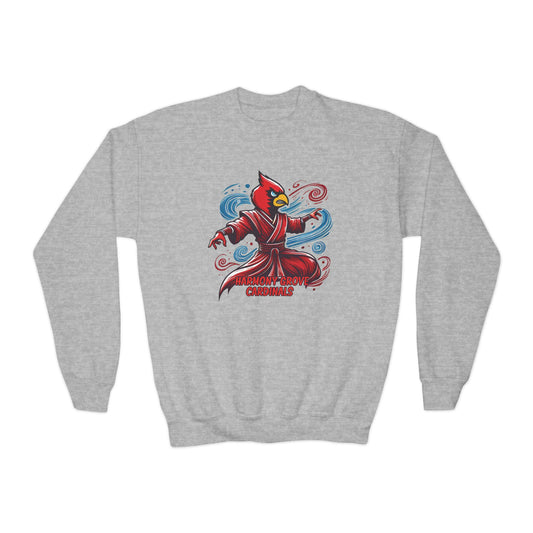 Airbender Harmony Grove Cardinal - Youth Crew Sweatshirt
