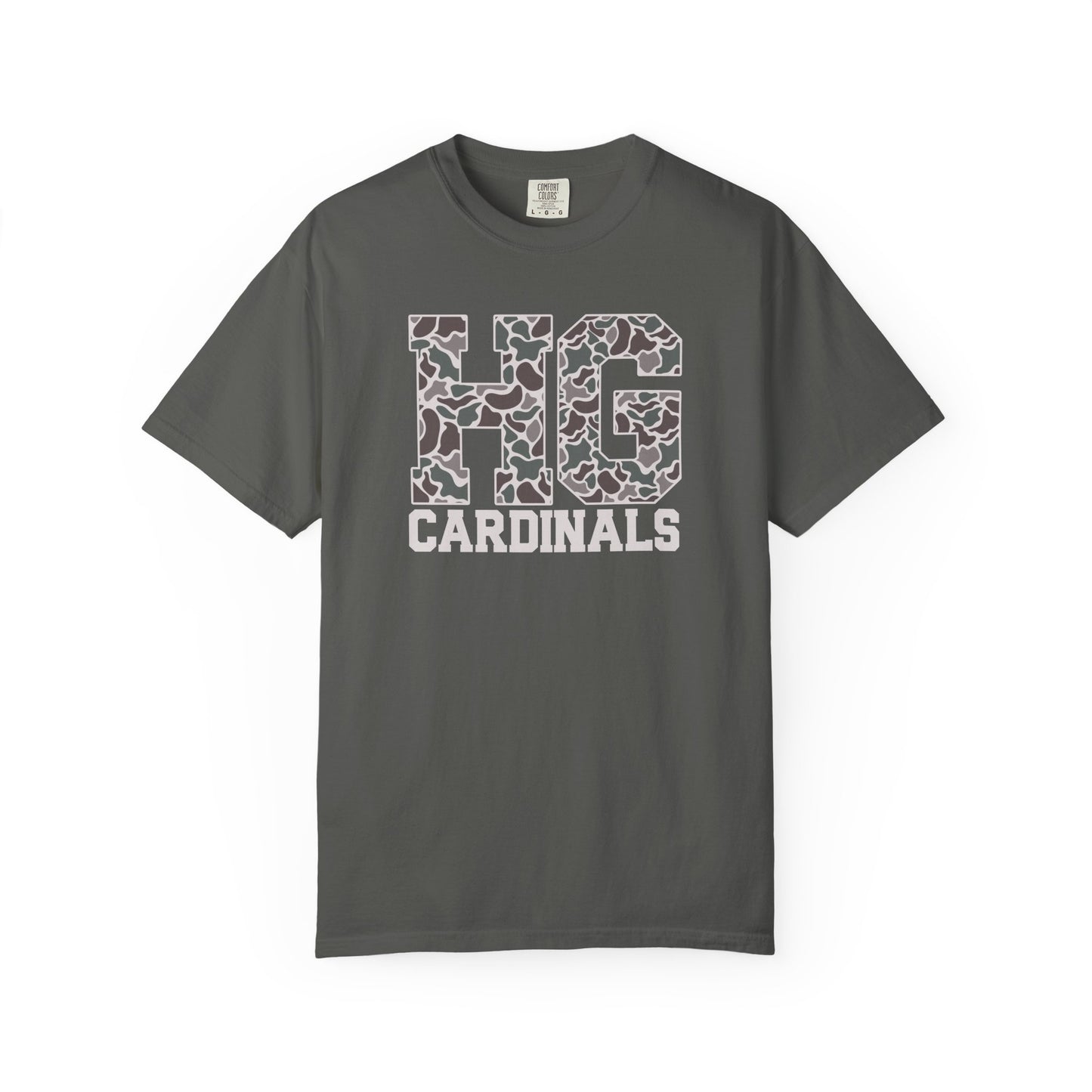 Old School Camo HG Cardinals - Comfort Colors T Shirt