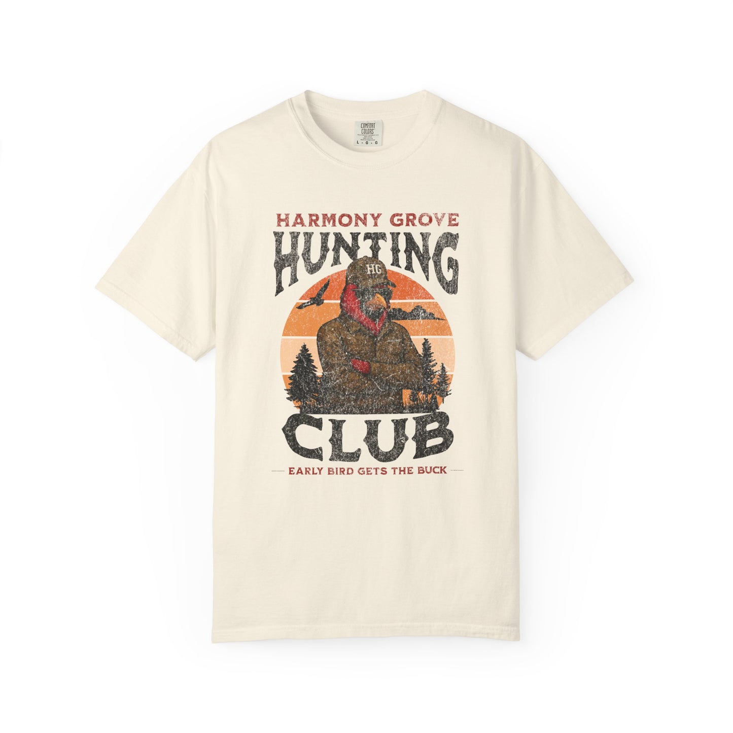 HG Hunting Club Camo - Comfort Colors T Shirt