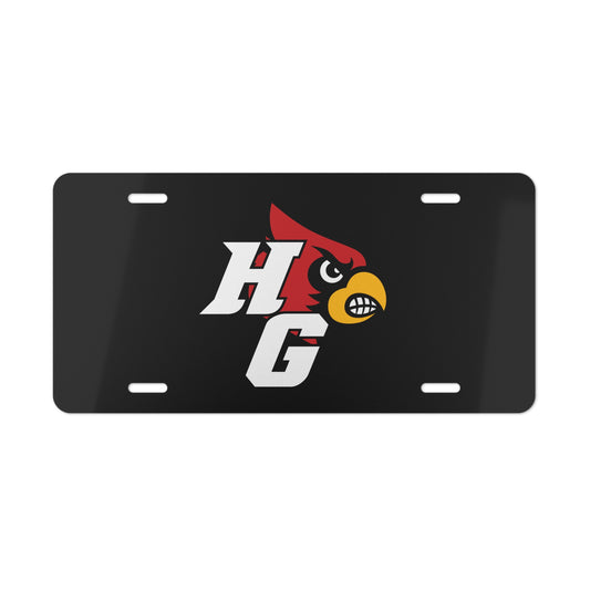 HG Cardinal Black - Vanity Plate