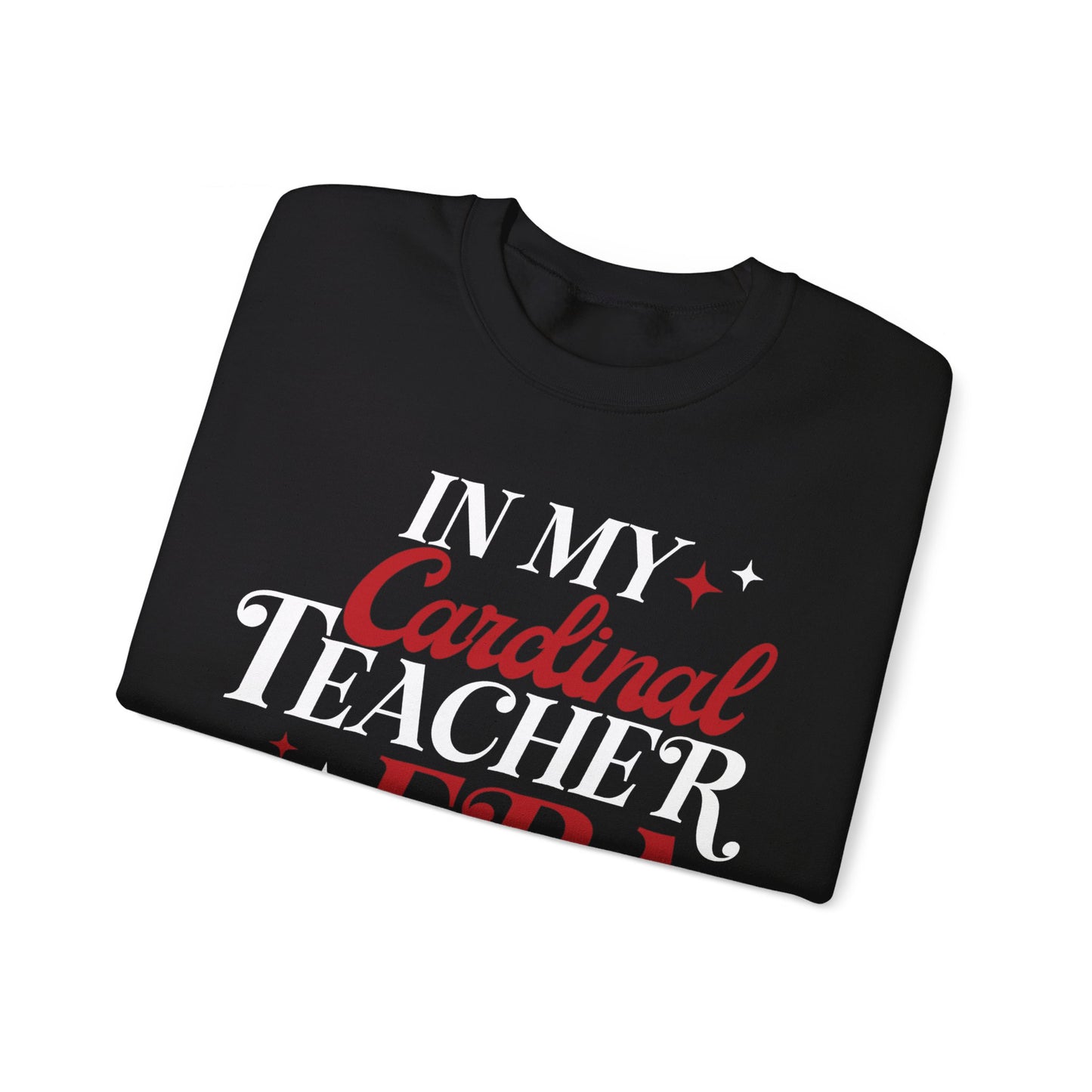 In My Cardinal Teacher Era - Unisex Heavy Blend™ Crewneck Sweatshirt