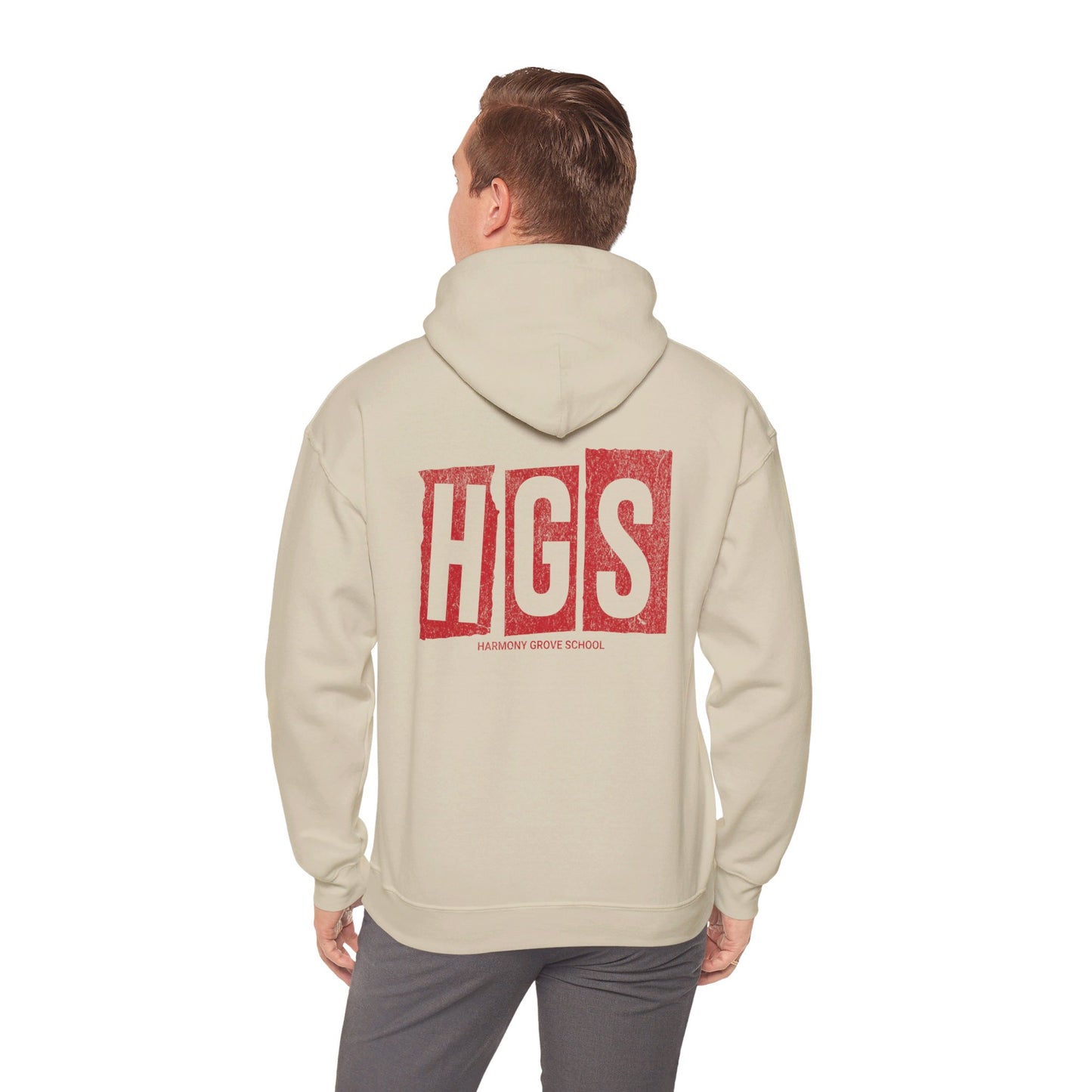 Vintage Cardinals + HGS - Unisex Heavy Blend™ Hooded Sweatshirt