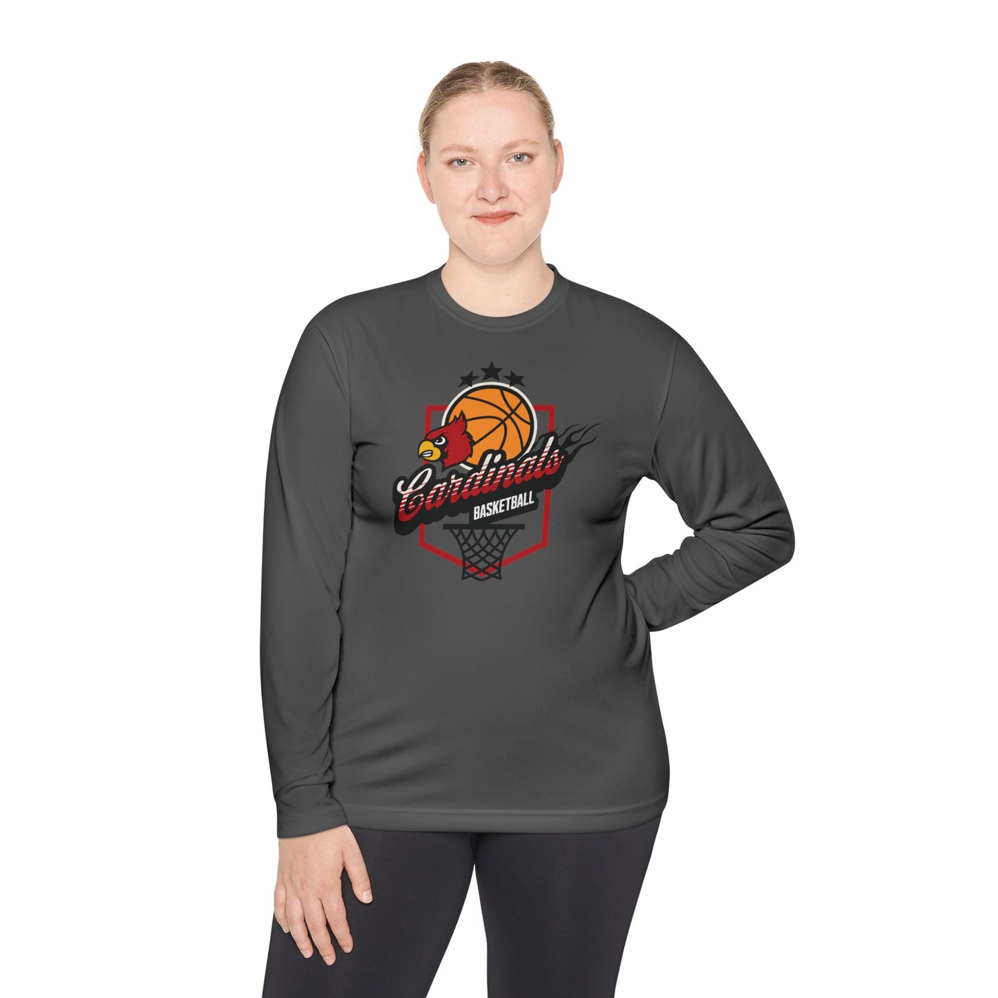Cardinals Basketball - Dryfit Long Sleeve Tee