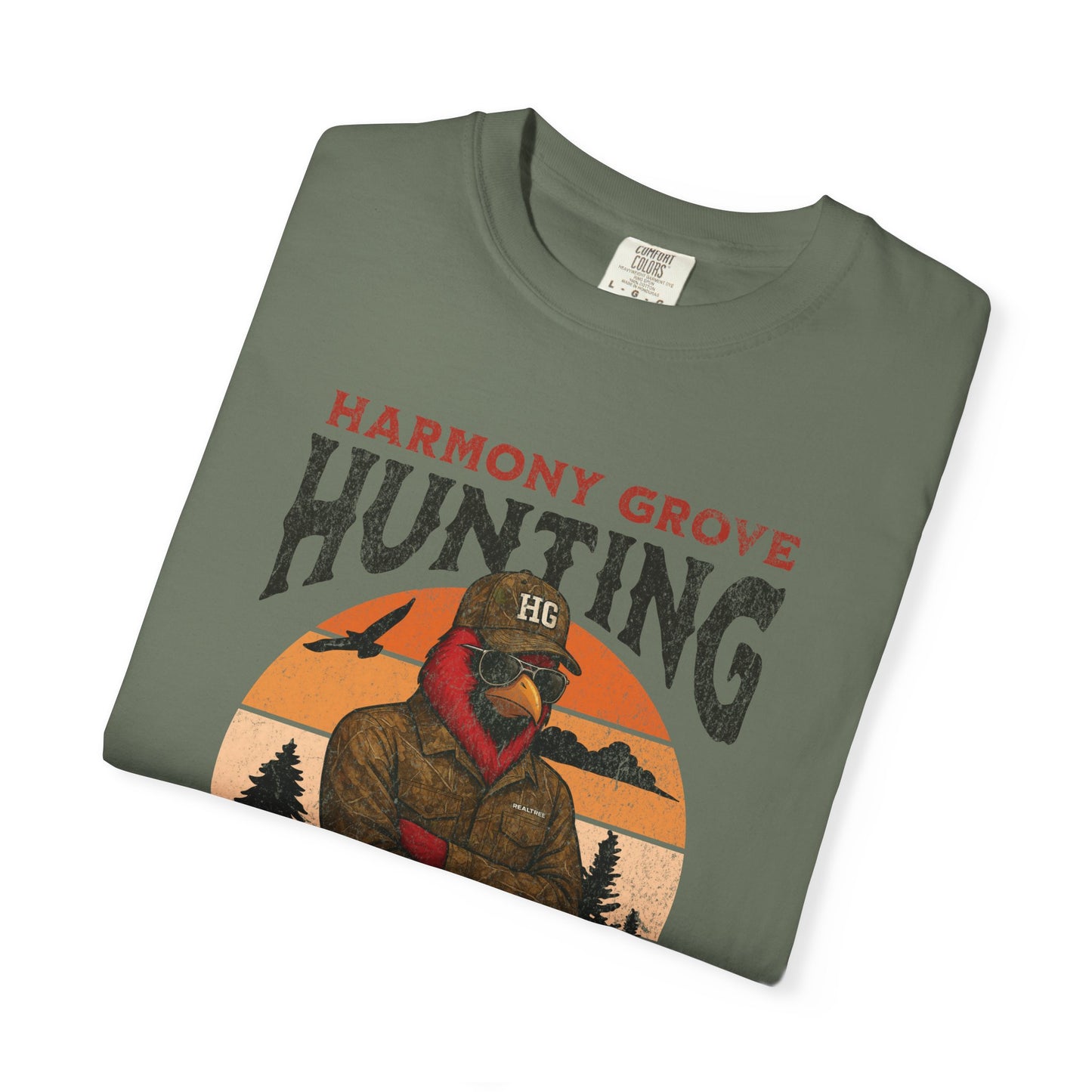 HG Hunting Club Camo - Comfort Colors T Shirt
