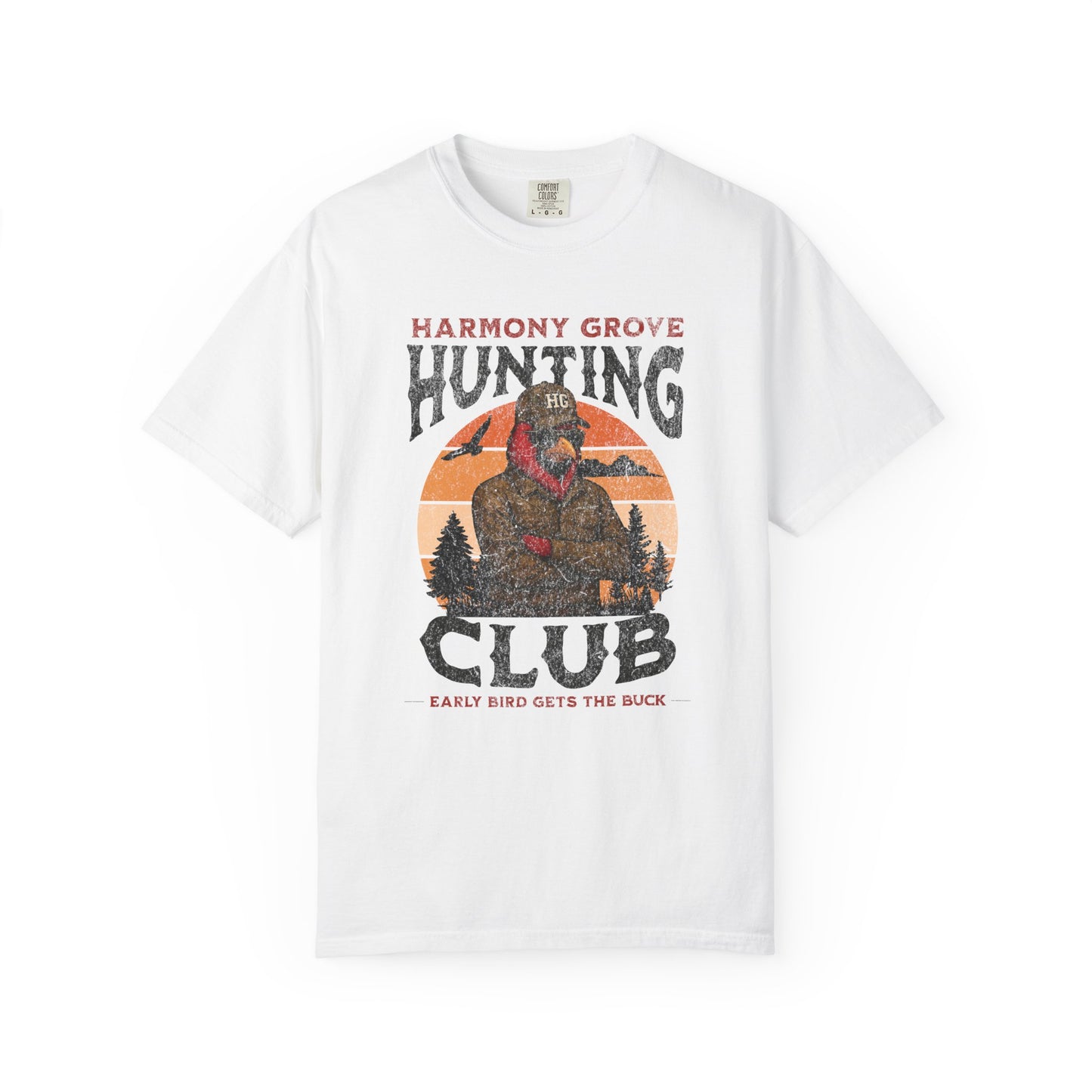 HG Hunting Club Camo - Comfort Colors T Shirt