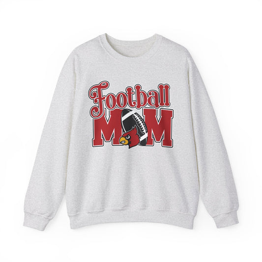 Football Mom Custom Player Name and Number - Unisex Heavy Blend™ Crewneck Sweatshirt