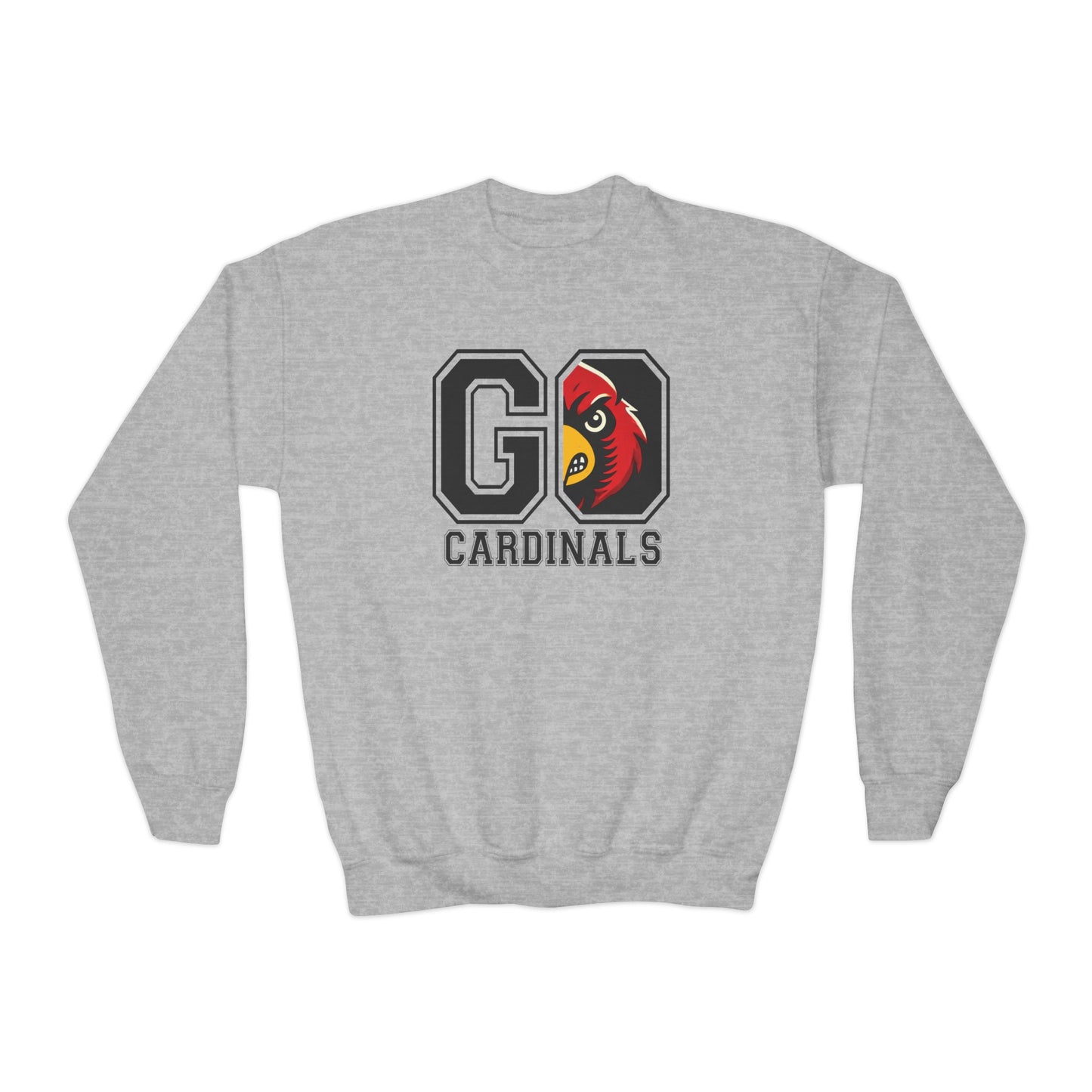 Go Cardinals - Youth Crew Sweatshirt