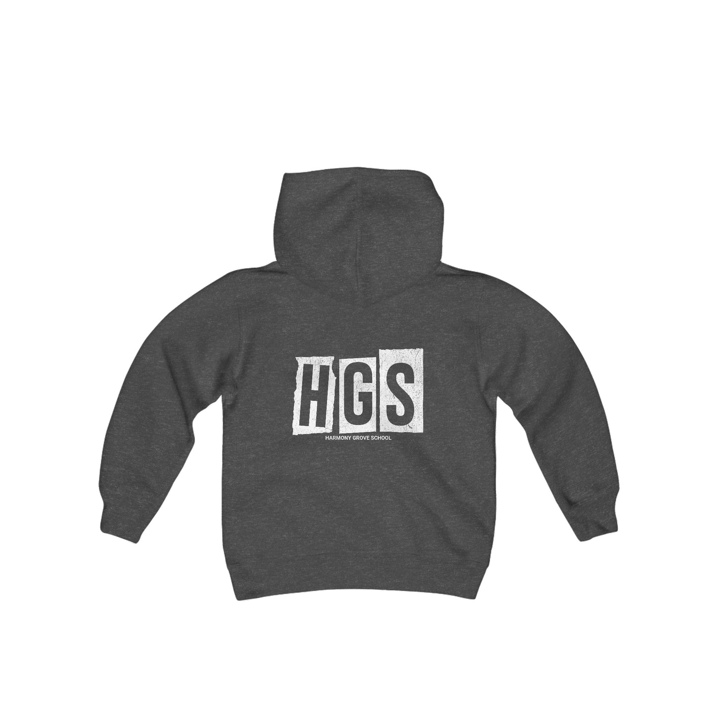 Vintage Cardinal + HGS - Youth Heavy Blend Hooded Sweatshirt
