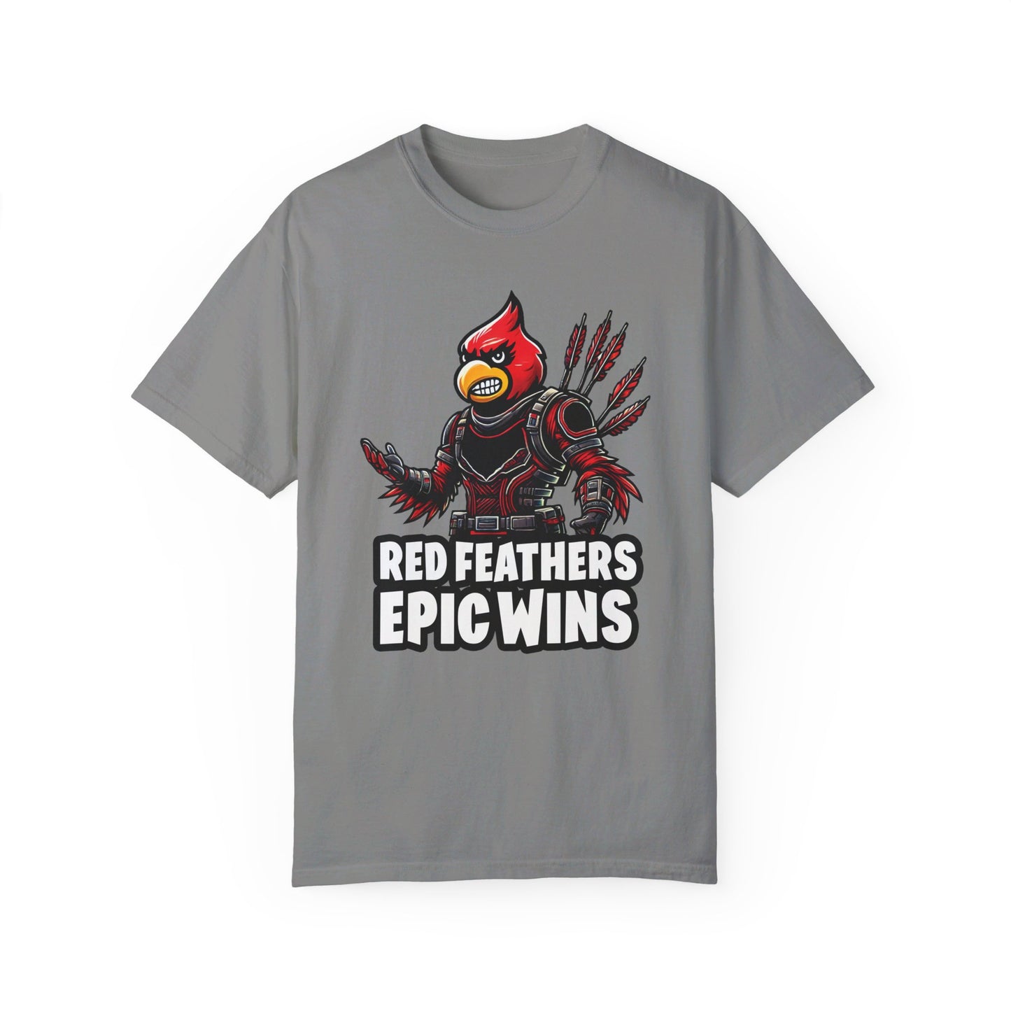 Red Feathers Epic Wins - Comfort Colors T-shirt
