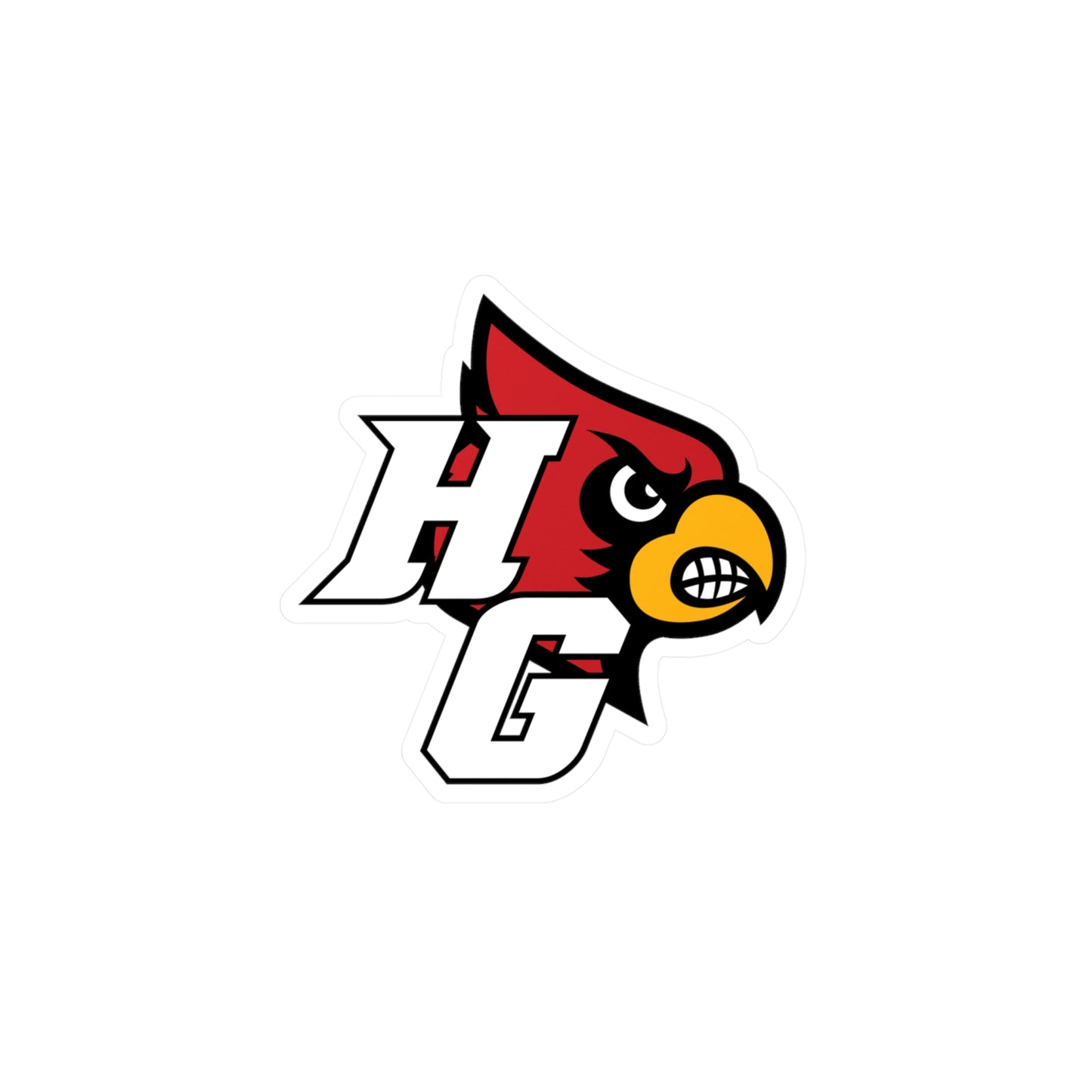 HG Cardinal Logo - Vinyl Decals