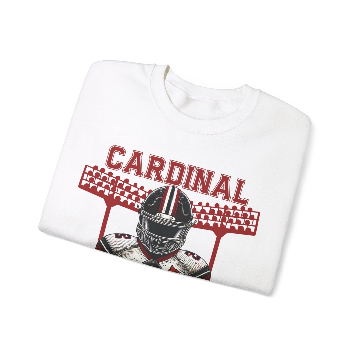Cardinal Friday Nights Football - Unisex Heavy Blend™ Crewneck Sweatshirt