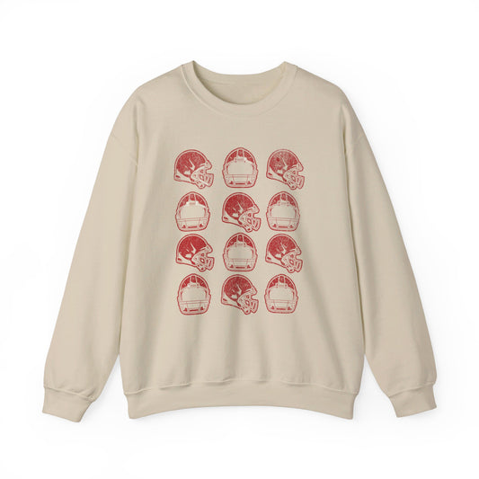 Vintage Helmets - Unisex Heavy Blend™ Crewneck Sweatshirt