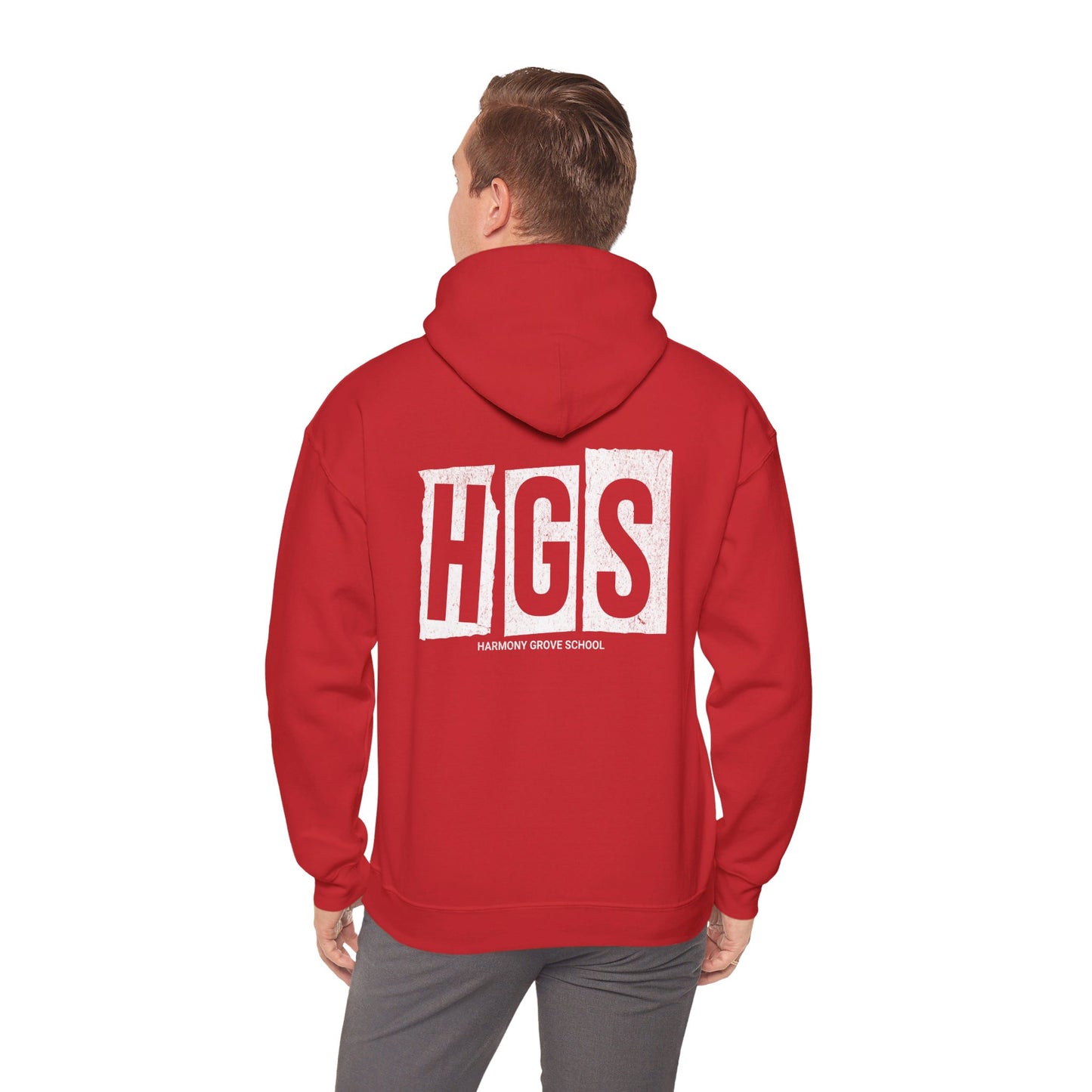 Vintage Cardinals + HGS - Unisex Heavy Blend™ Hooded Sweatshirt