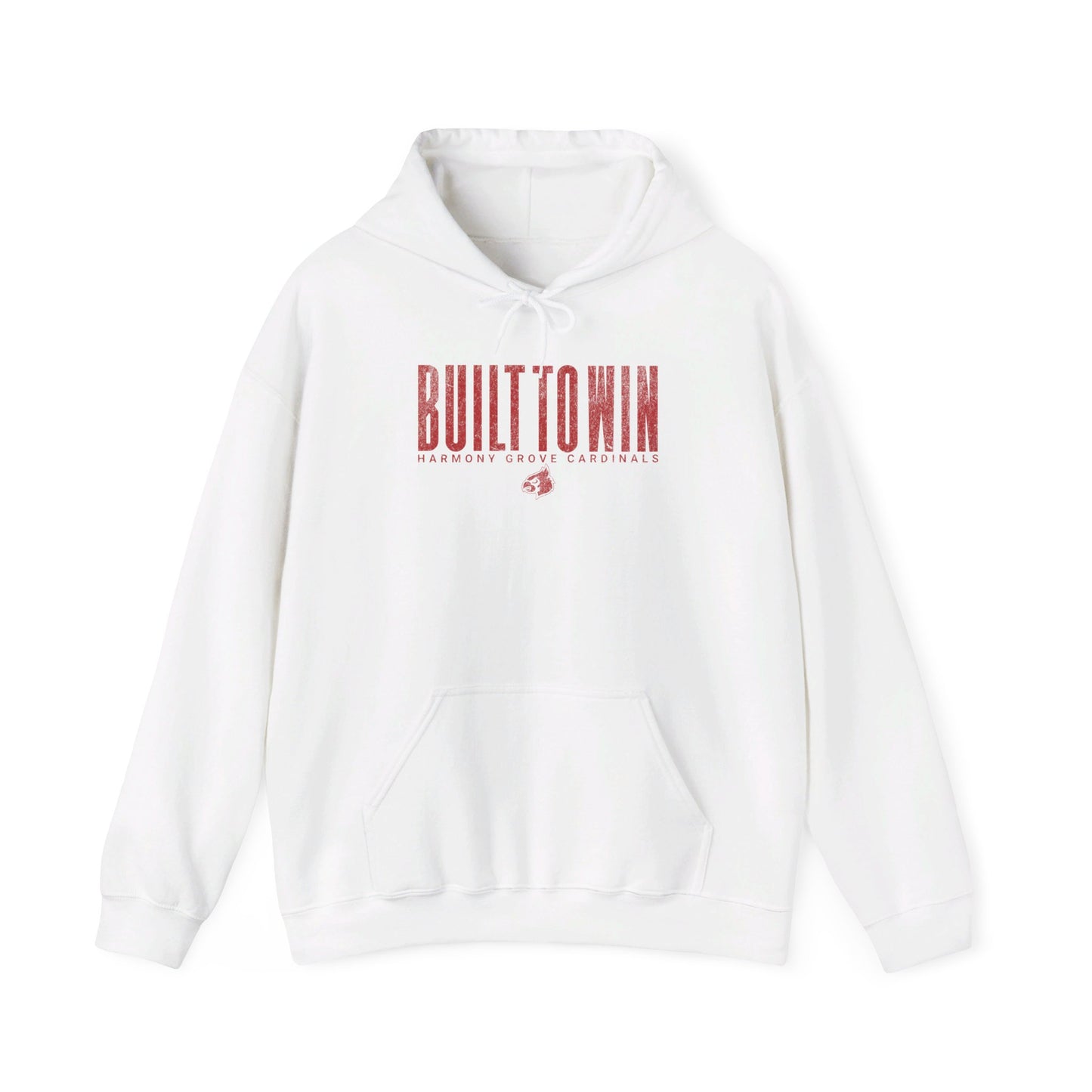 Vintage Built to Win - Unisex Heavy Blend™ Hooded Sweatshirt