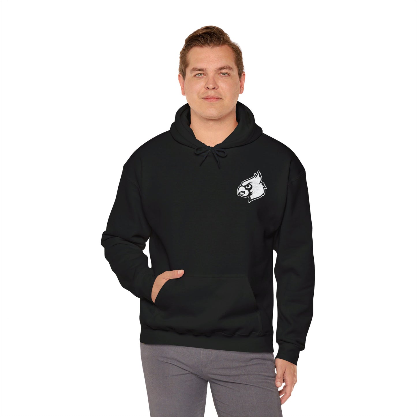 Vintage HG Game Day Football - Unisex Heavy Blend™ Hooded Sweatshirt