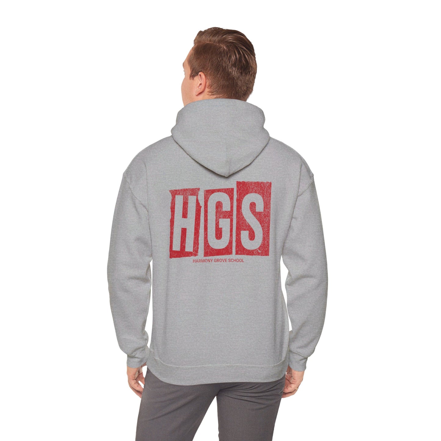 Vintage Cardinals + HGS - Unisex Heavy Blend™ Hooded Sweatshirt