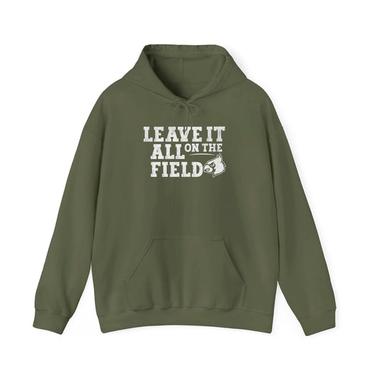 Leave it All on the Field - Unisex Heavy Blend™ Hooded Sweatshirt