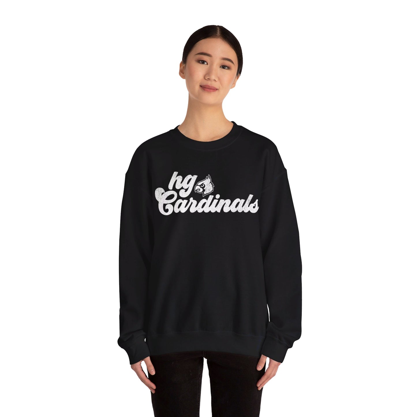 Vintage HG Cardinals - Unisex Heavy Blend™ Crewneck Sweatshirt