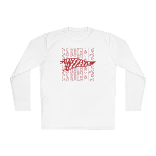 Cardinal Pennant - Dryfit Long Sleeve Tee