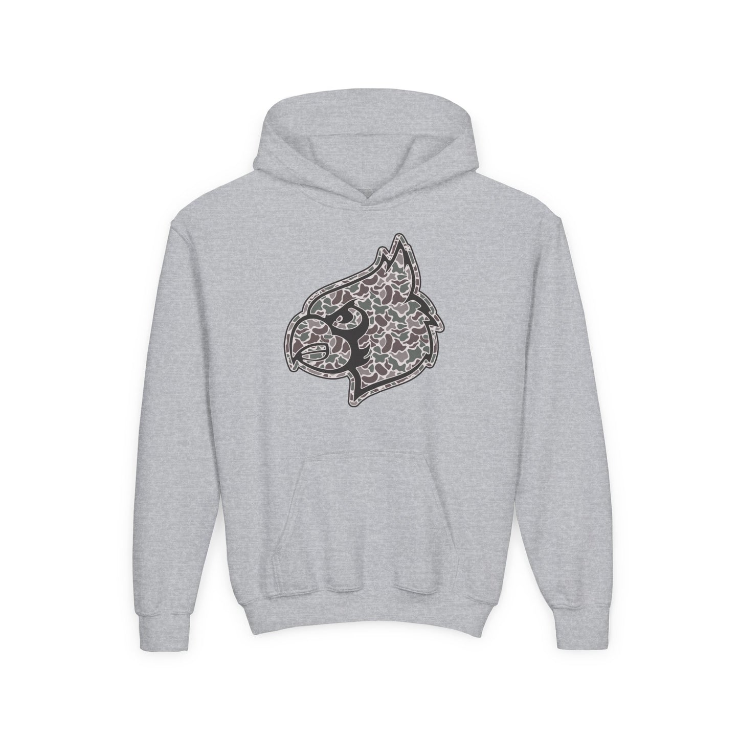 Old School Camo - Youth Heavy Blend Hooded Sweatshirt