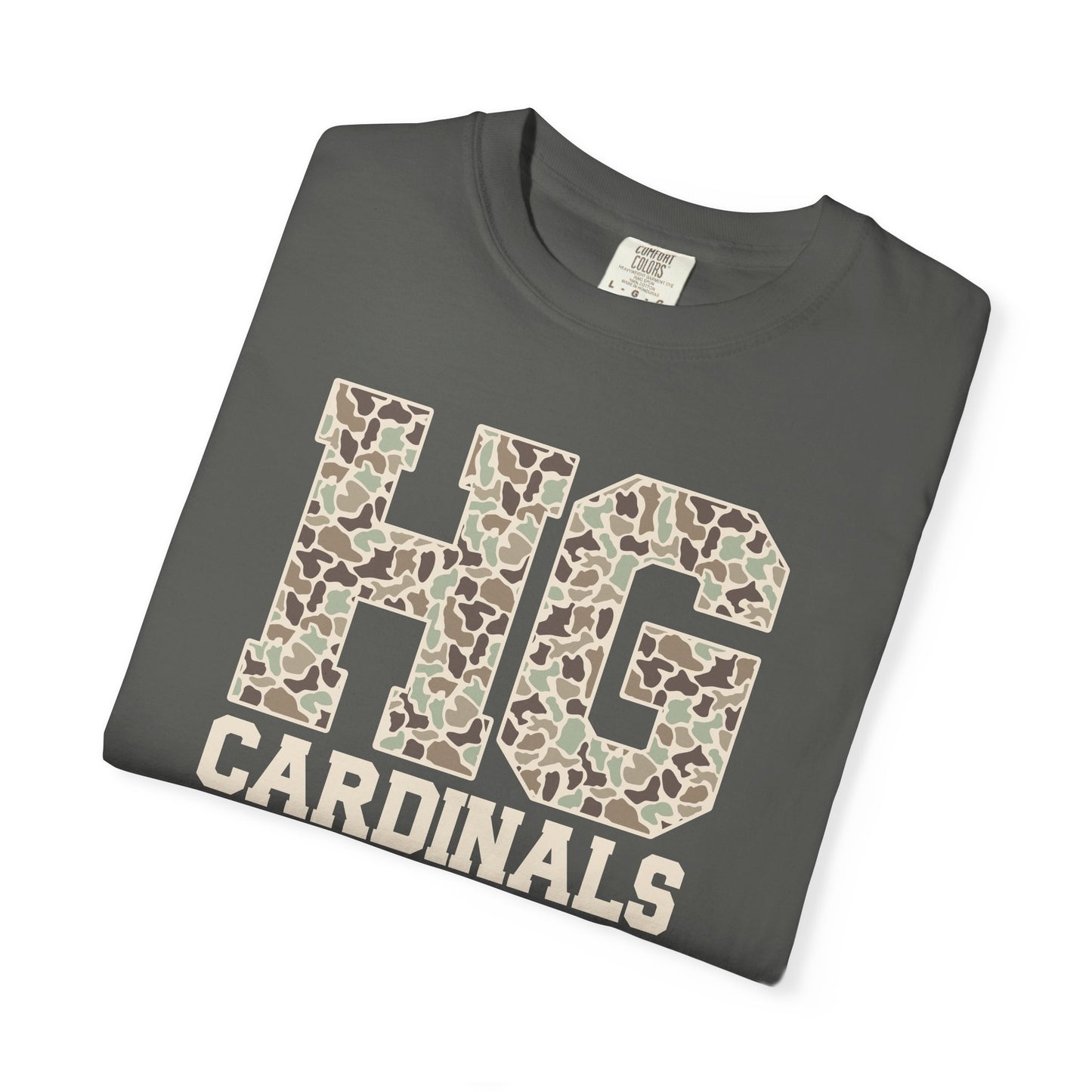 Old School Camo HG Cardinals - Comfort Colors T Shirt