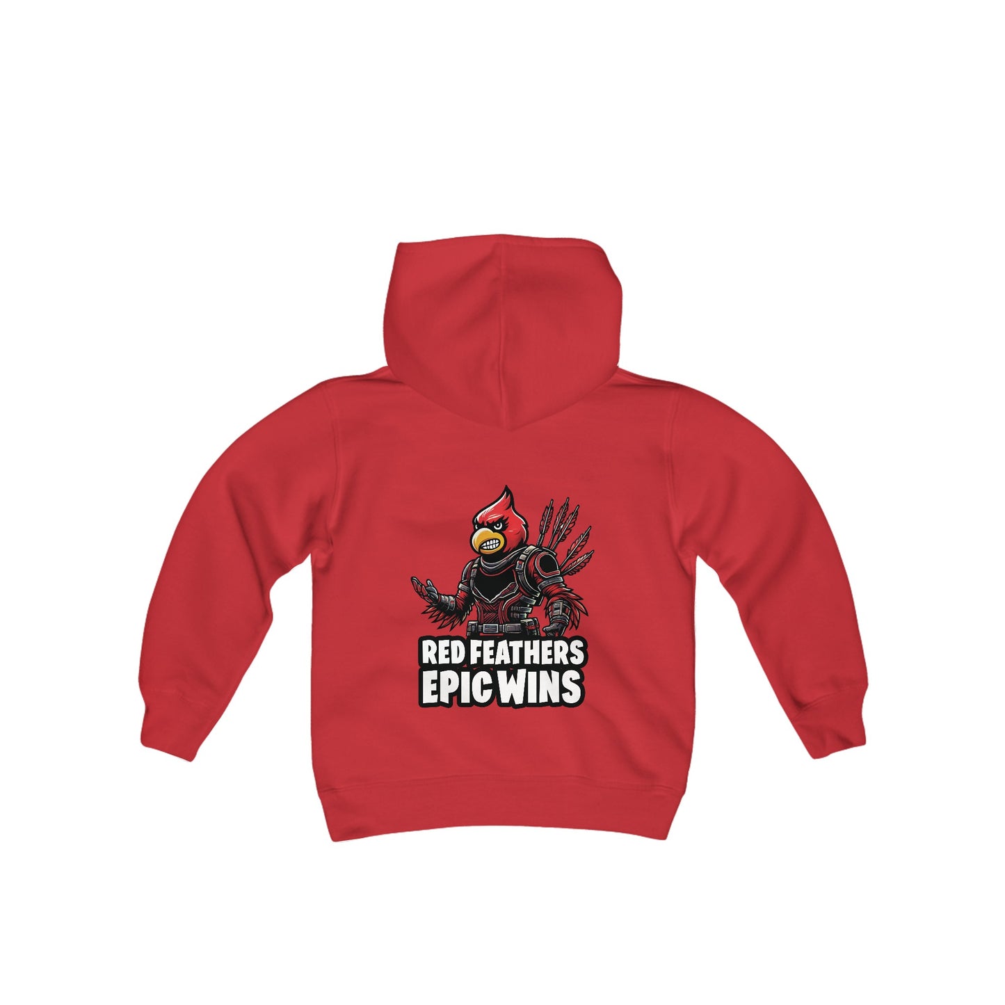 Harmony Grove, Red Feathers Epic Wins - Youth Heavy Blend Hooded Sweatshirt