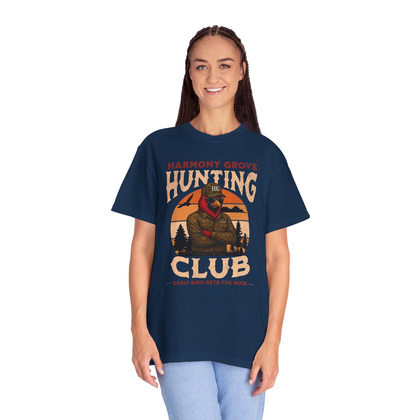 HG Hunting Club Camo - Comfort Colors T Shirt