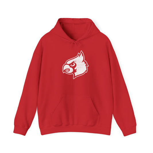 Distressed Cardinal - Unisex Heavy Blend™ Hooded Sweatshirt