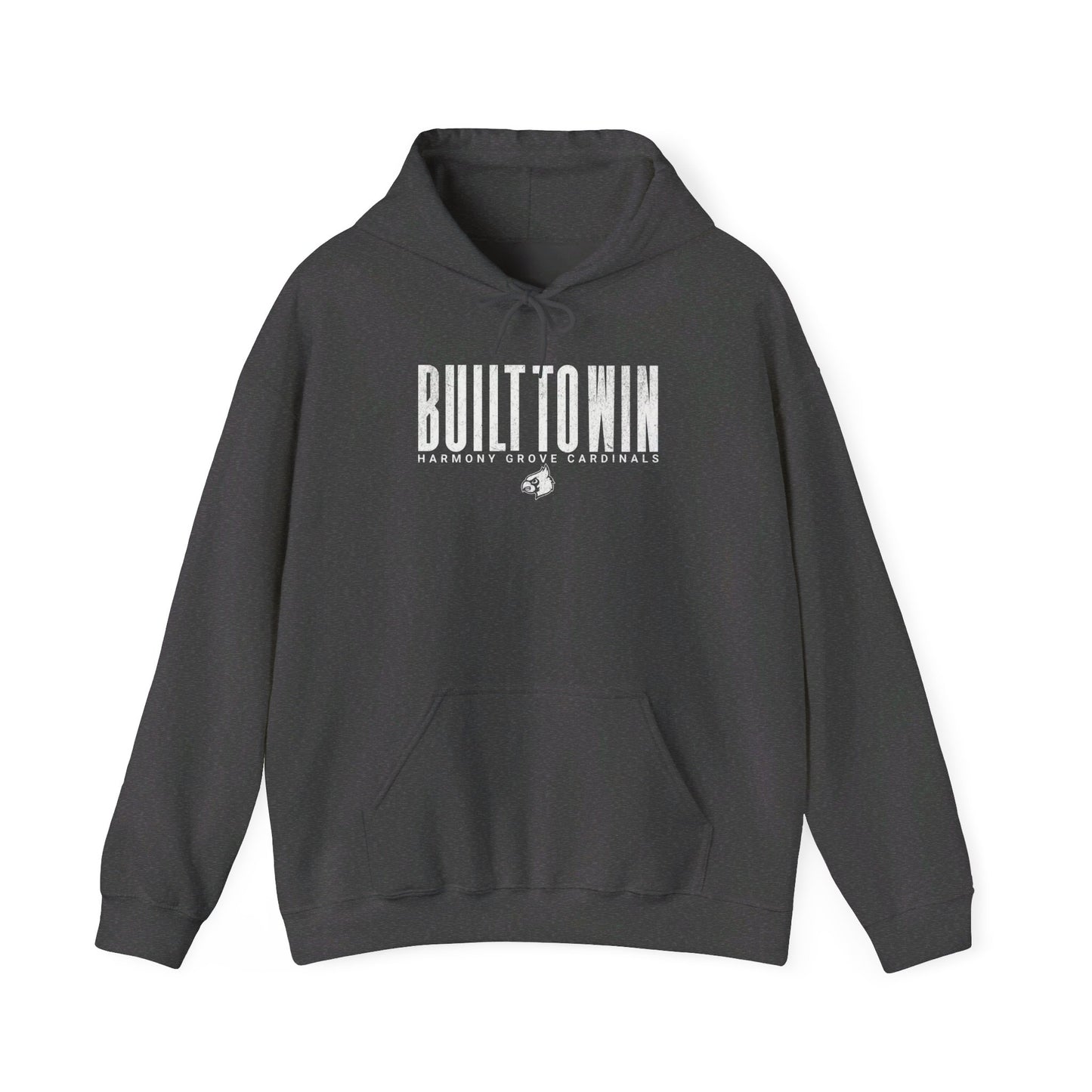 Vintage Built to Win - Unisex Heavy Blend™ Hooded Sweatshirt