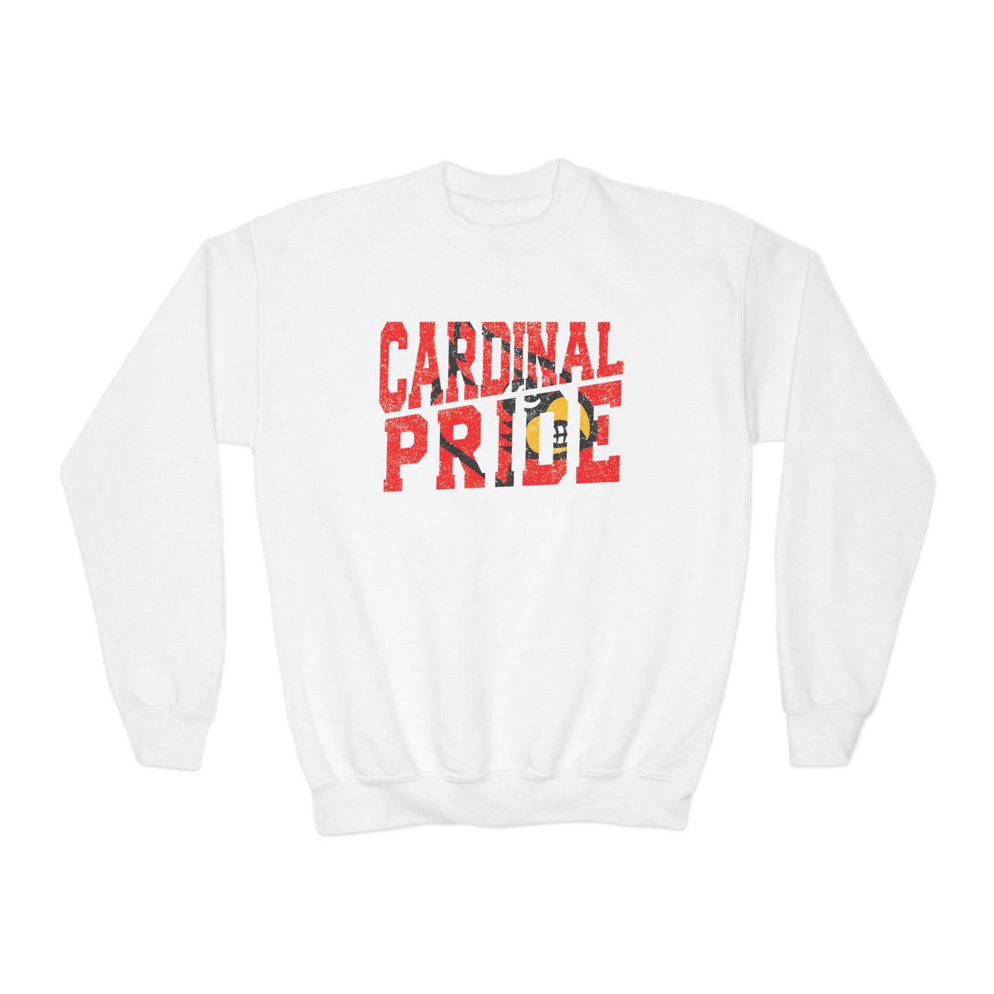Cardinal Pride - Youth Crew Sweatshirt