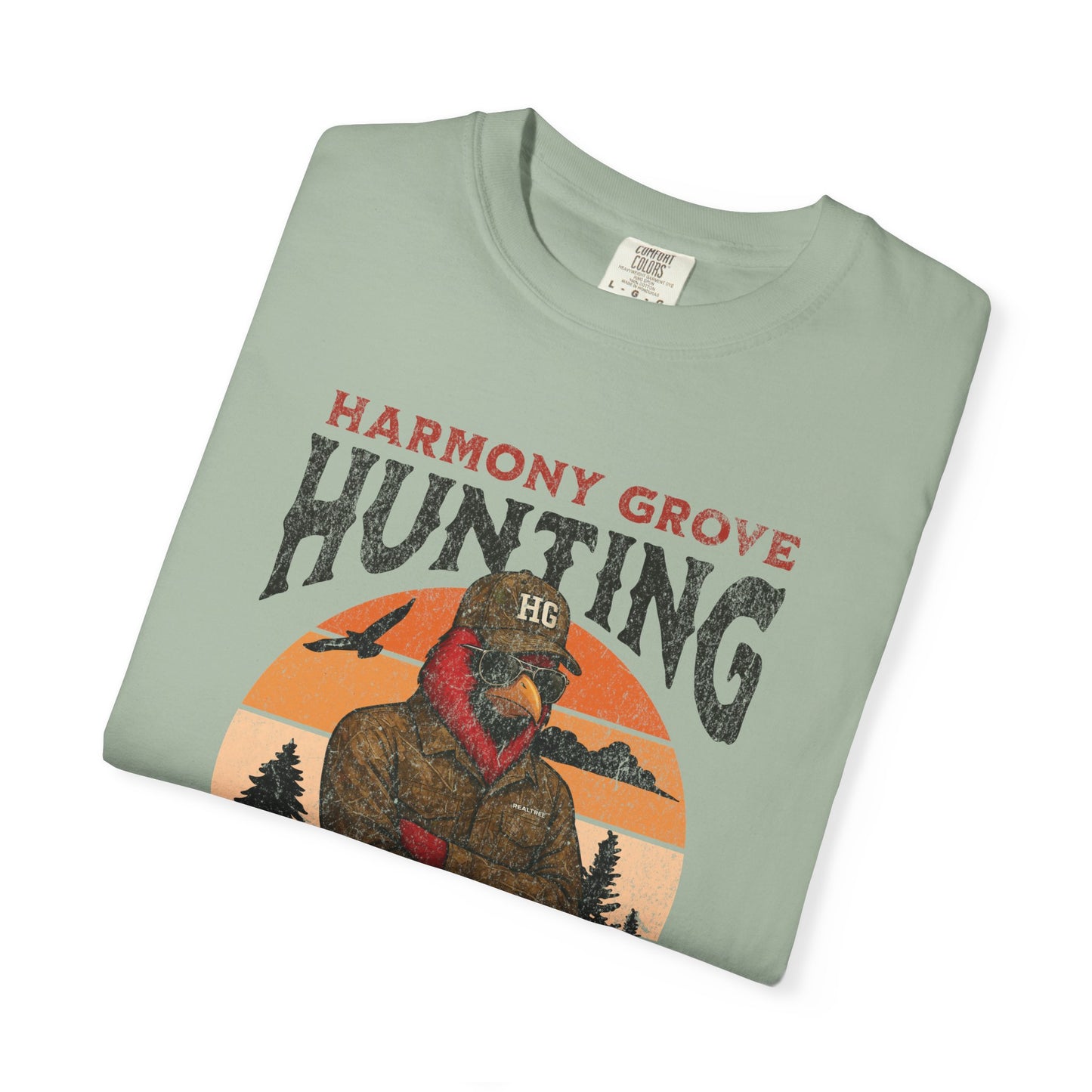 HG Hunting Club Camo - Comfort Colors T Shirt