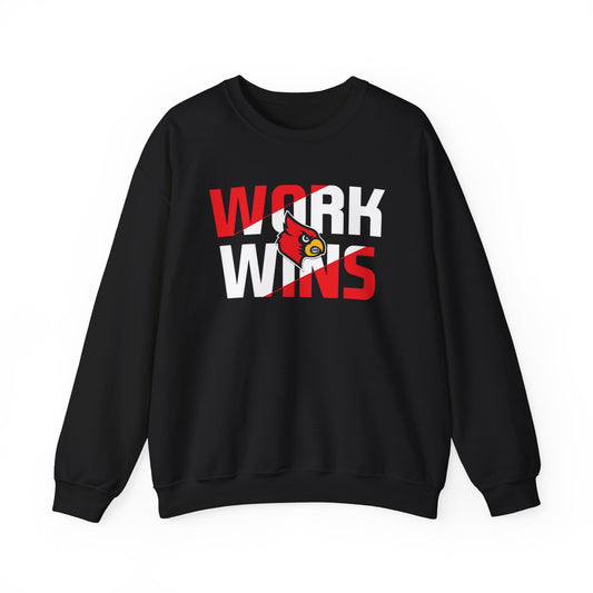 Work Wins - Unisex Heavy Blend™ Crewneck Sweatshirt