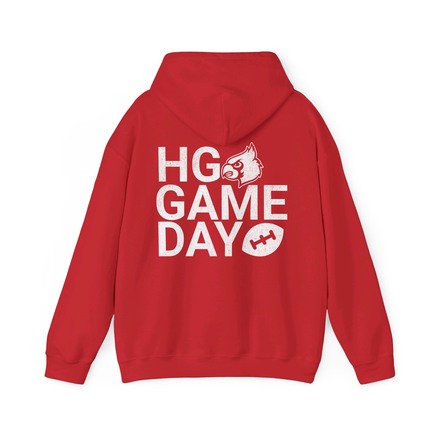 Vintage HG Game Day Football - Unisex Heavy Blend™ Hooded Sweatshirt
