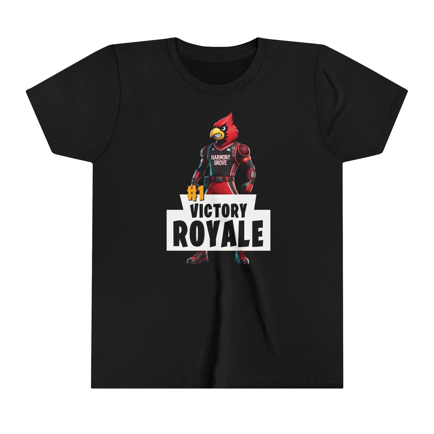 Harmony Grove Cardinals Victory Royale - Bella + Canvas Youth Tee